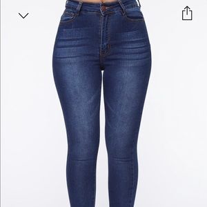 Aria High Waisted Skinny Jeans